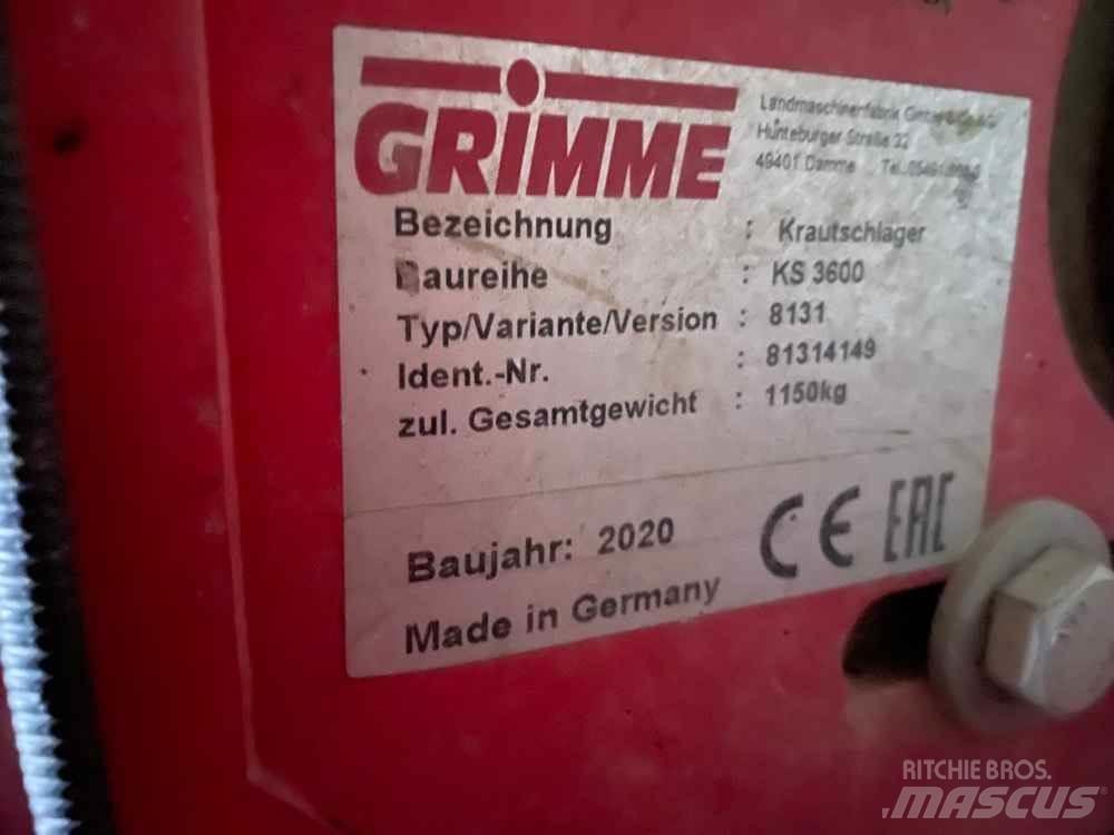 Grimme KS 3600 معدات زراعة وحصاد البطاطس - أخرى
