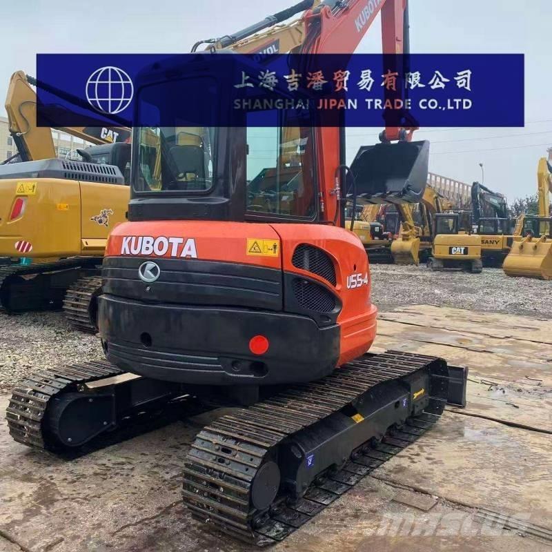 Kubota U 55-4 حفارات صغيرة أقل من 7 طن (حفارات صغيرة)