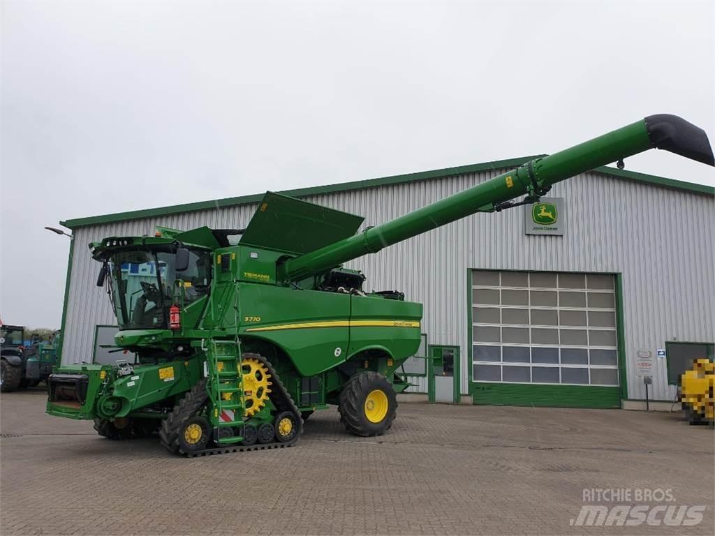 John Deere S770 حصادات
