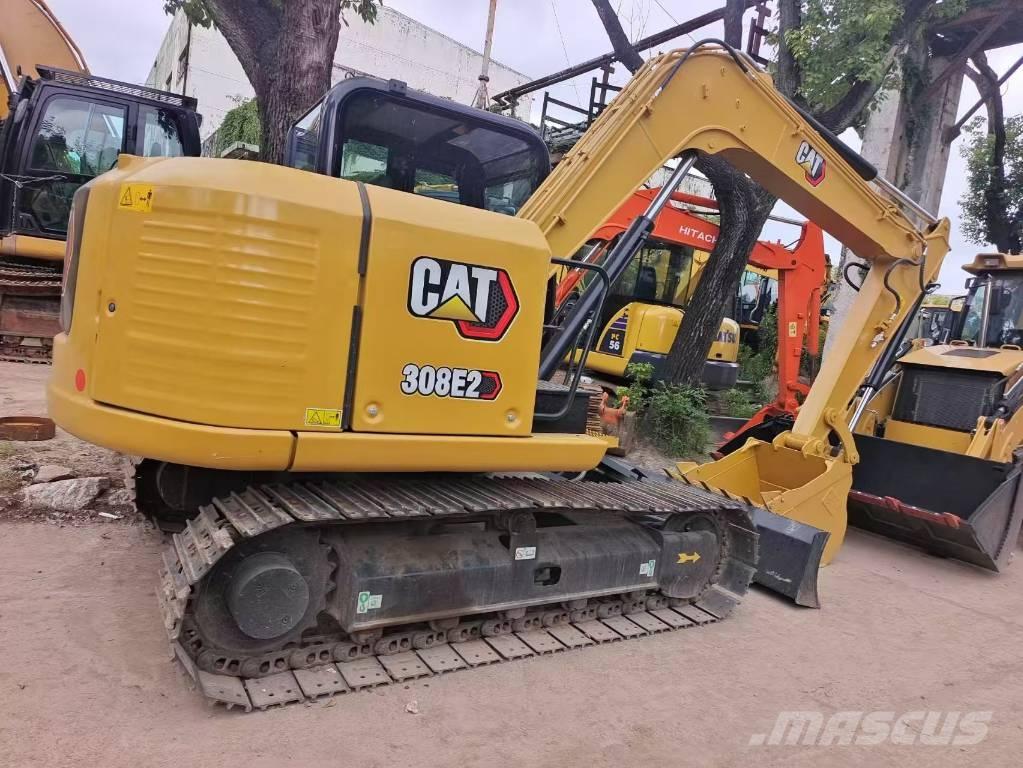 CAT 308 E 2 CR حفارات وسط 7 طن - 12 طن