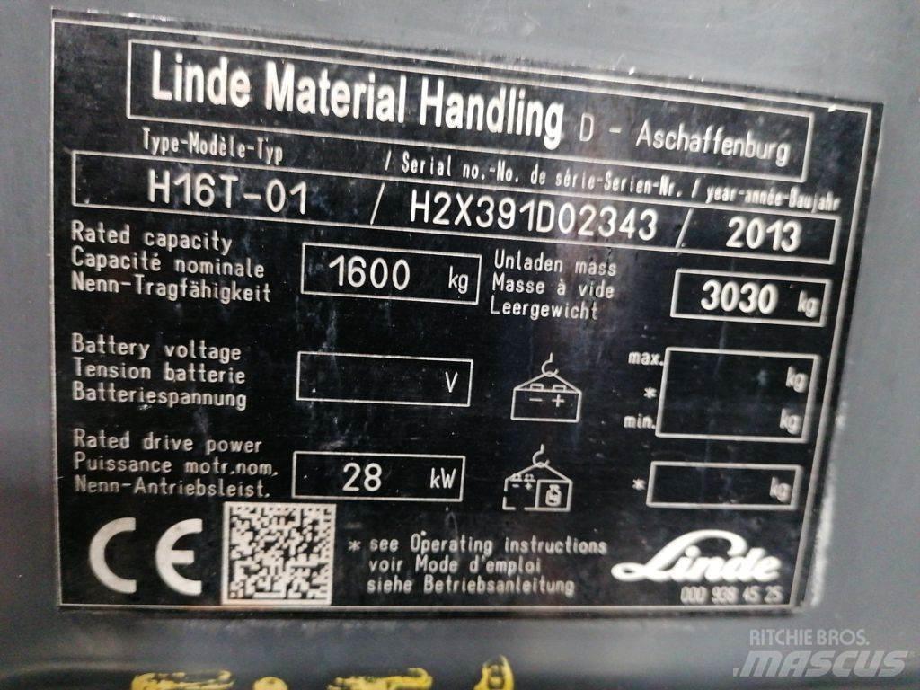 Linde H16T-01 شاحنات LPG