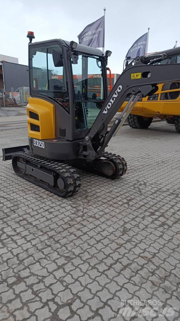 Volvo ECR 25 D حفارات صغيرة أقل من 7 طن (حفارات صغيرة)