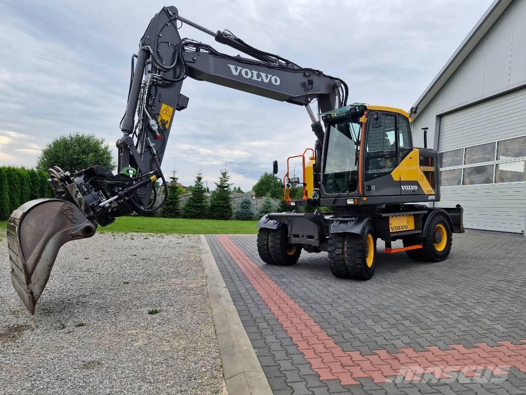 Volvo EWR 170 E حفارات بعجل