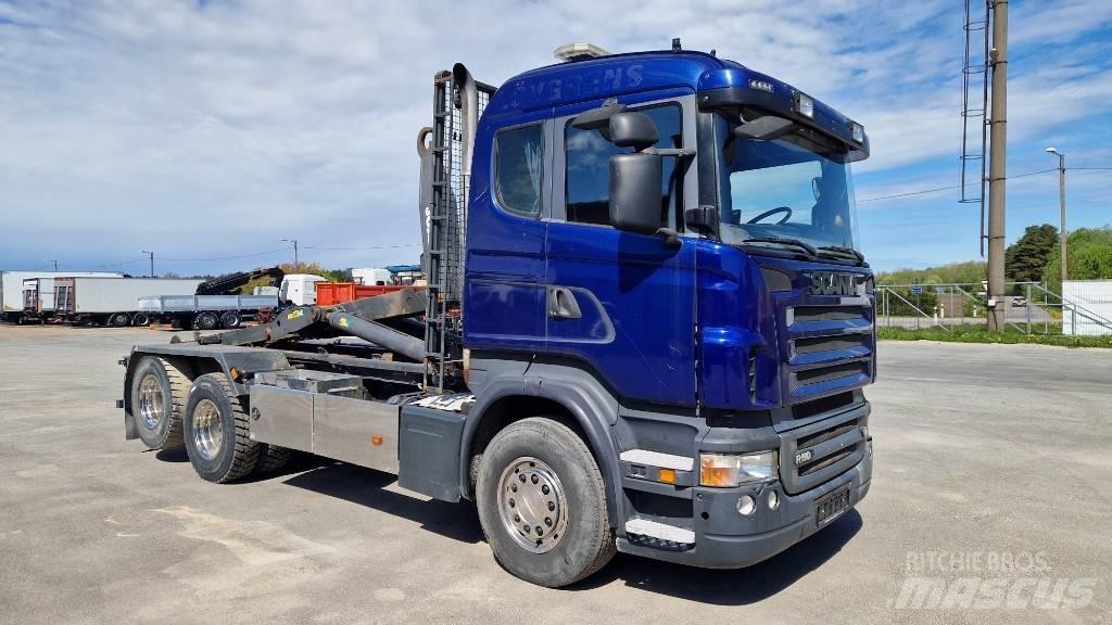 Scania R500 6X2 شاحنات الرافعات الخطافية