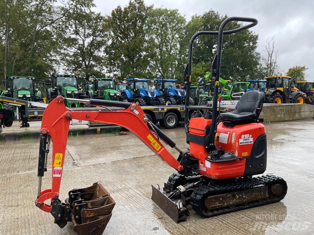 Kubota U 10-3 حفارات صغيرة أقل من 7 طن (حفارات صغيرة)