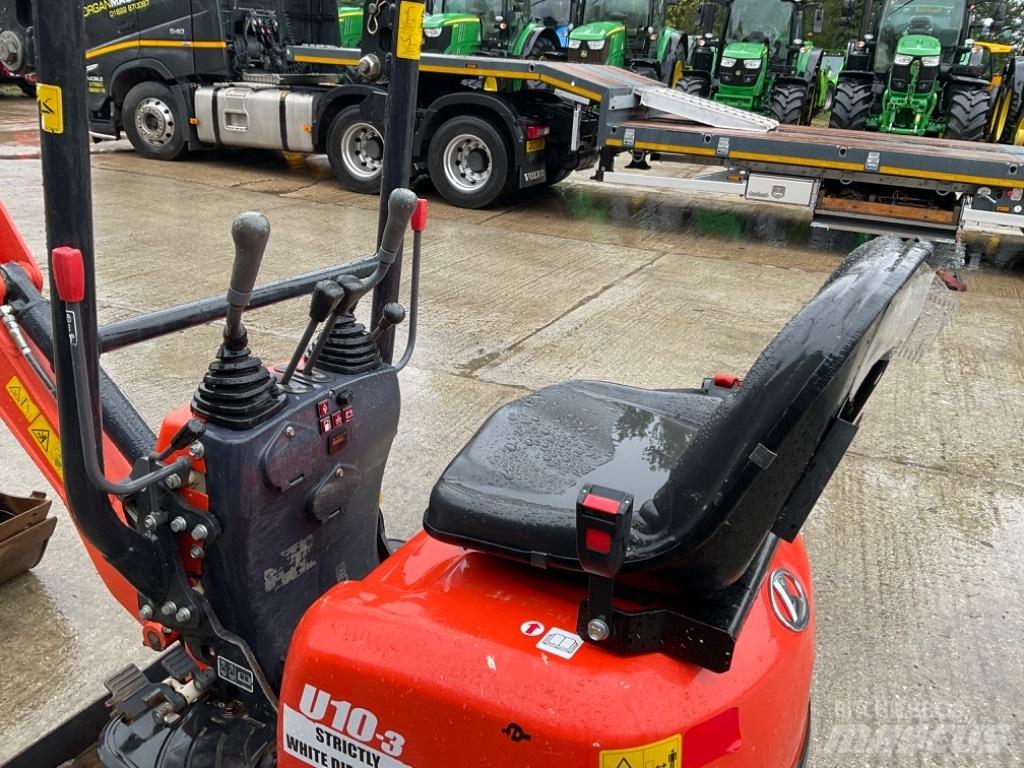 Kubota U 10-3 حفارات صغيرة أقل من 7 طن (حفارات صغيرة)