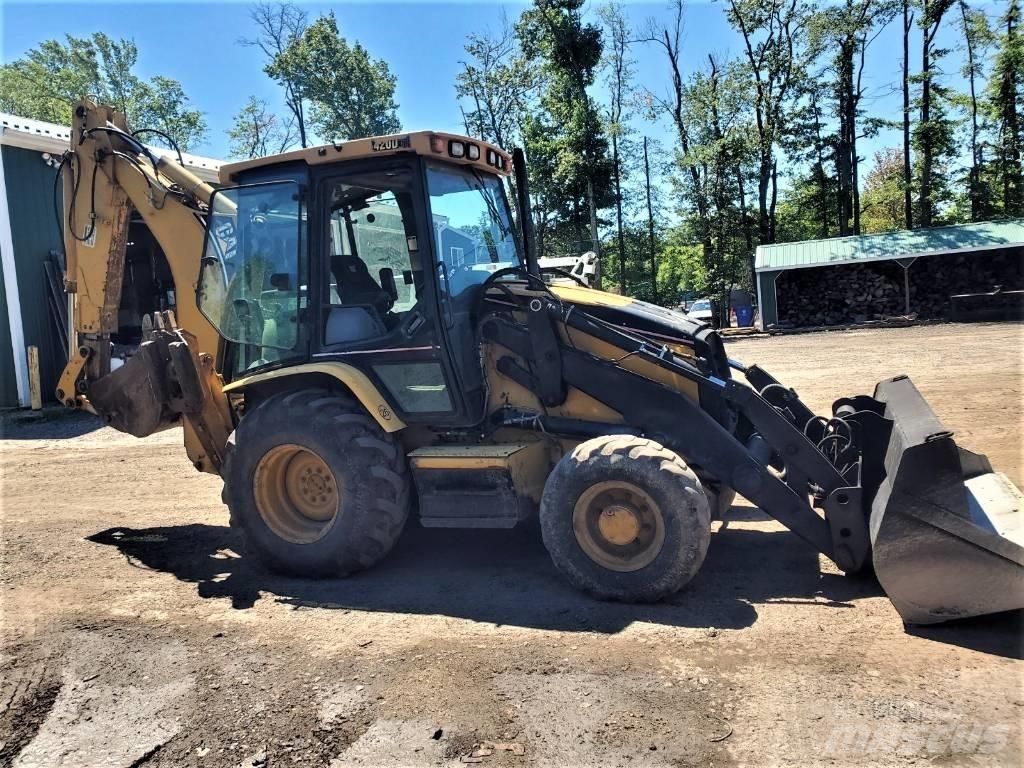 CAT 420 D لوادر ذات جرافات عكسية