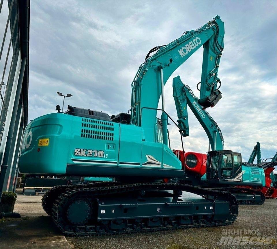 Kobelco SK 210 حفارات زحافة