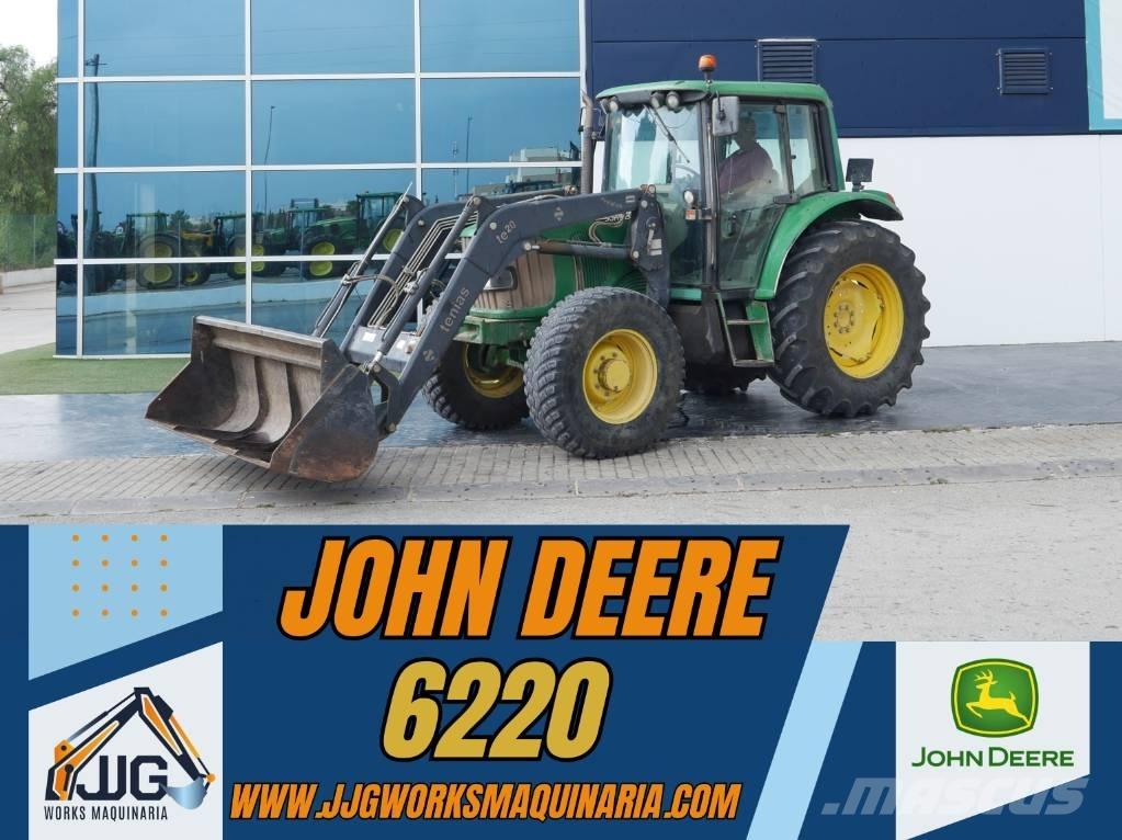 John Deere 6220 الجرارات