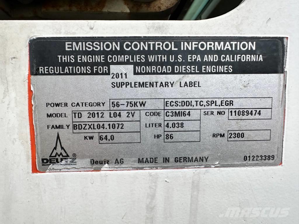 Hamm DV 70 VV مداحل ثنائية الاسطوانة