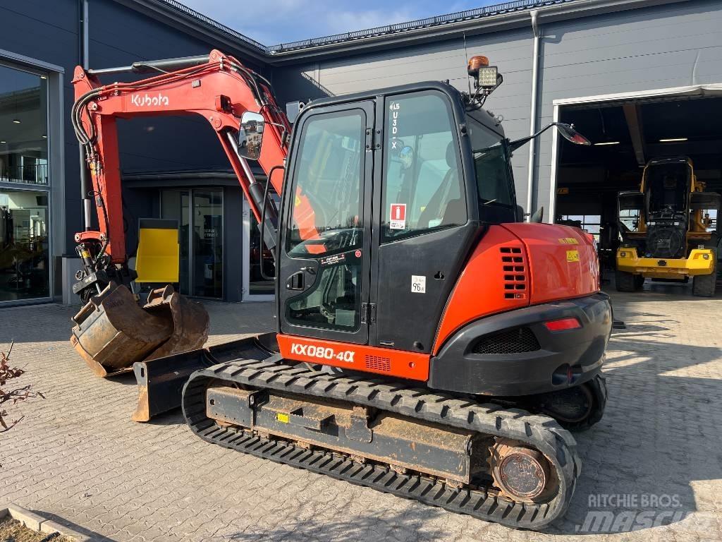 Kubota KX 080-4 حفارات وسط 7 طن - 12 طن