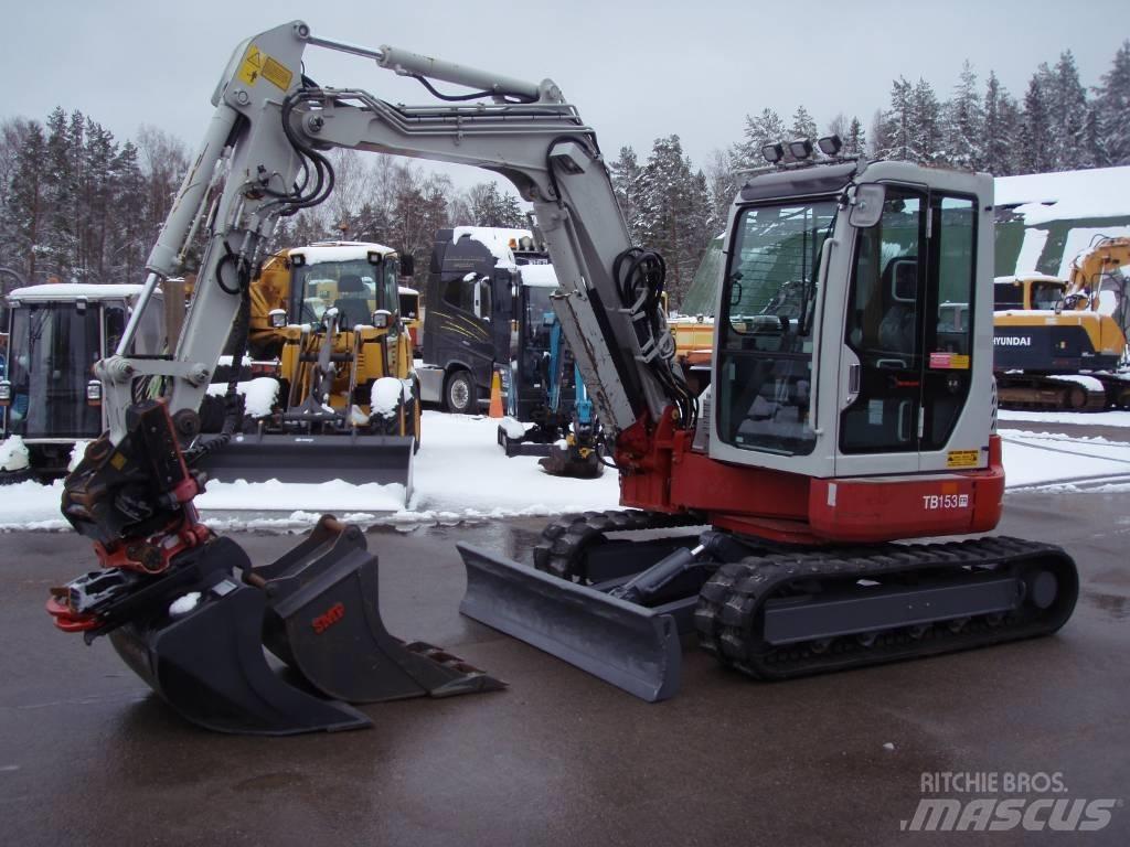 Takeuchi TB153FR حفارات صغيرة أقل من 7 طن (حفارات صغيرة)