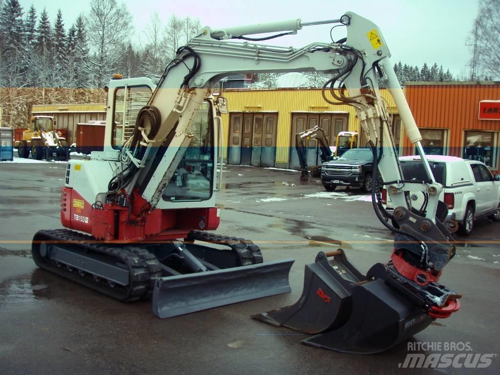 Takeuchi TB153FR حفارات صغيرة أقل من 7 طن (حفارات صغيرة)