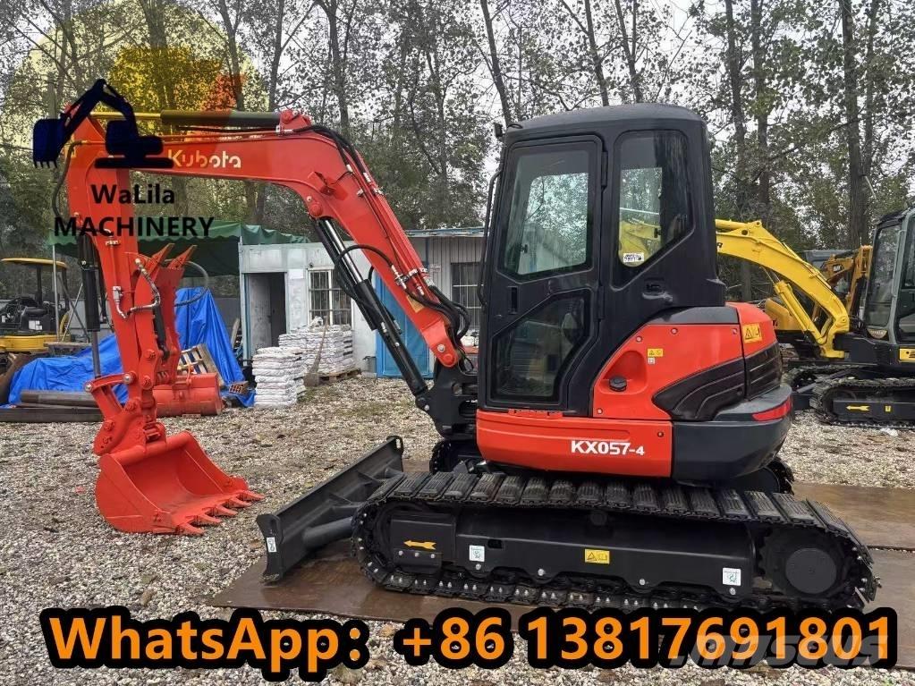 Kubota KX 057-4 R3 A حفارات صغيرة أقل من 7 طن (حفارات صغيرة)