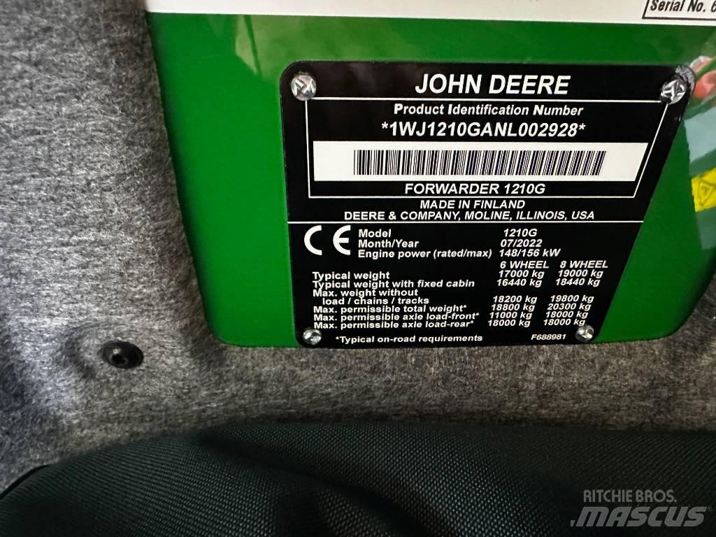 John Deere 1210 G شاحنات