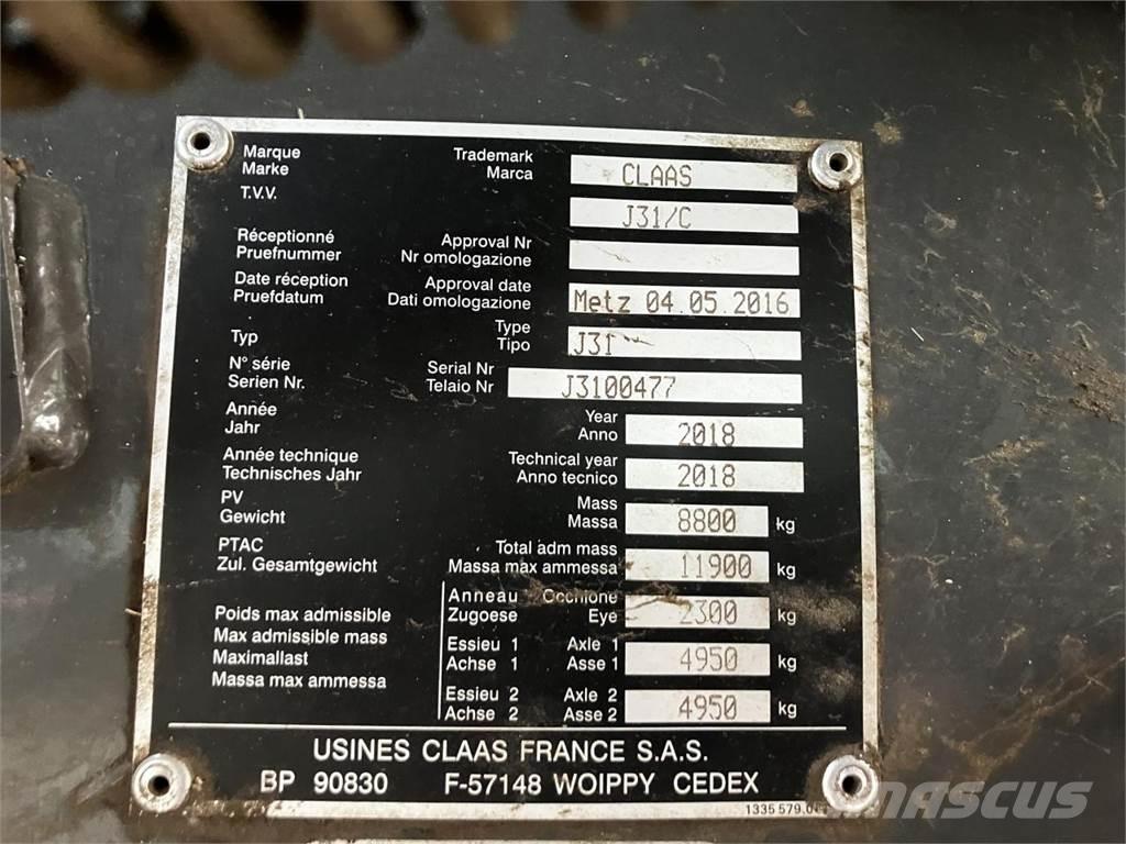 CLAAS 5200 FC محزمات مربعة