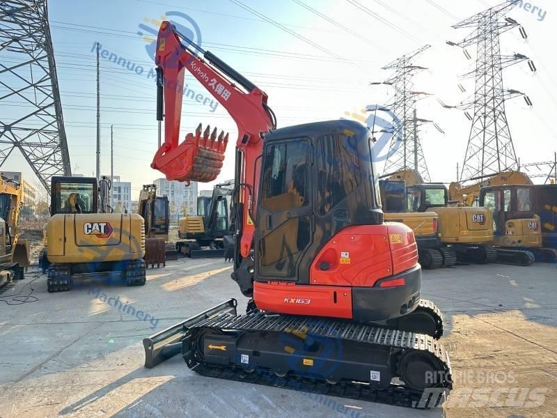 Kubota KX 163 حفارات صغيرة أقل من 7 طن (حفارات صغيرة)