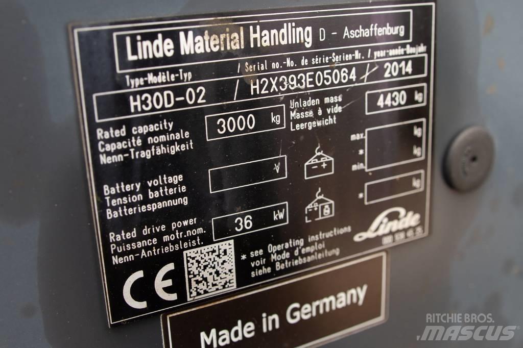 Linde H30D-02 شاحنات الديزل