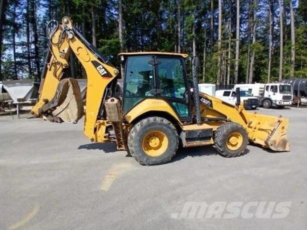 CAT 430 F لوادر ذات جرافات عكسية
