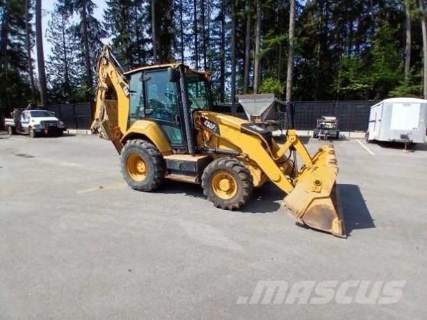 CAT 430 F لوادر ذات جرافات عكسية