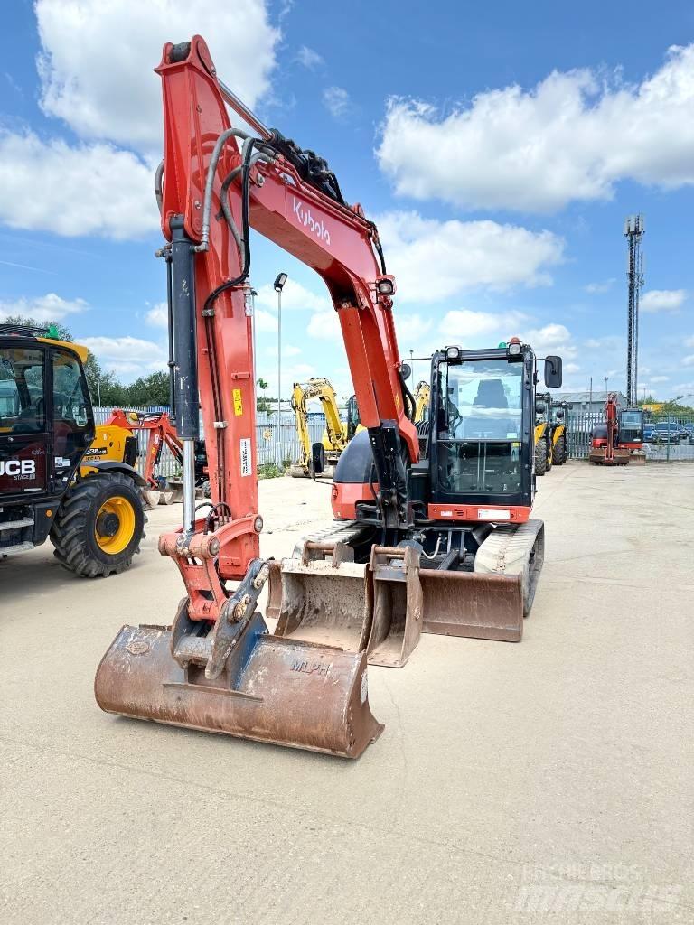 Kubota KX 080-4 حفارات وسط 7 طن - 12 طن