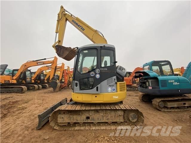 Komatsu pc78us حفارات زحافة