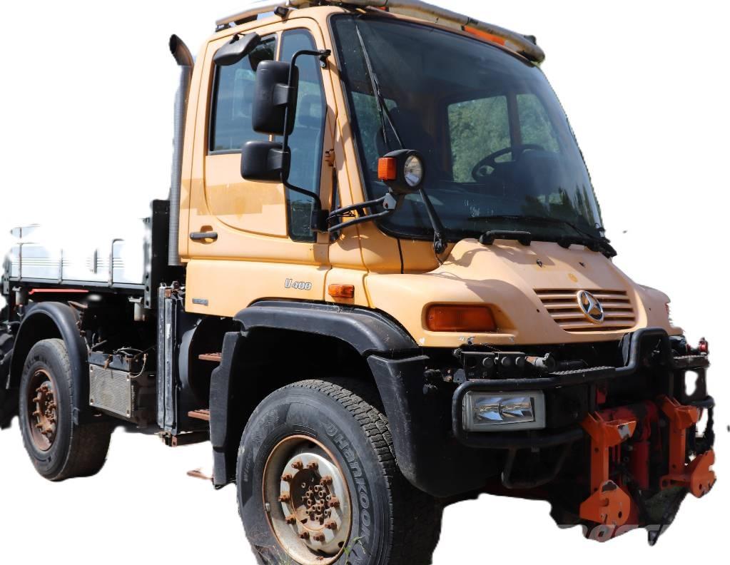Unimog U400 شاحنات مسطحة/مفصلية الجوانب