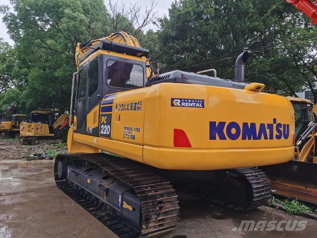 Komatsu PC 220-7 حفارات زحافة