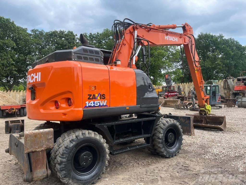 Hitachi ZX 145 W-6 حفارات بعجل
