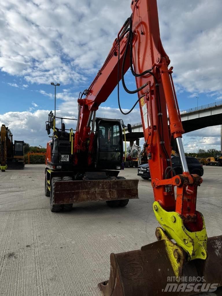 Hitachi ZX 145 W-6 حفارات بعجل