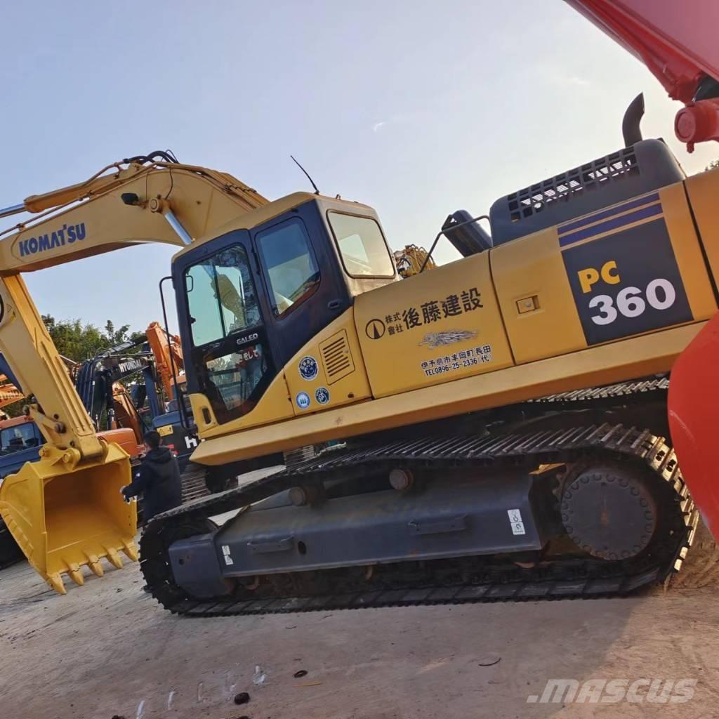 Komatsu PC 360 حفارات زحافة