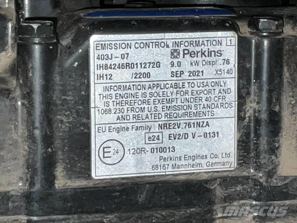 JCB 8008 حفارات صغيرة أقل من 7 طن (حفارات صغيرة)