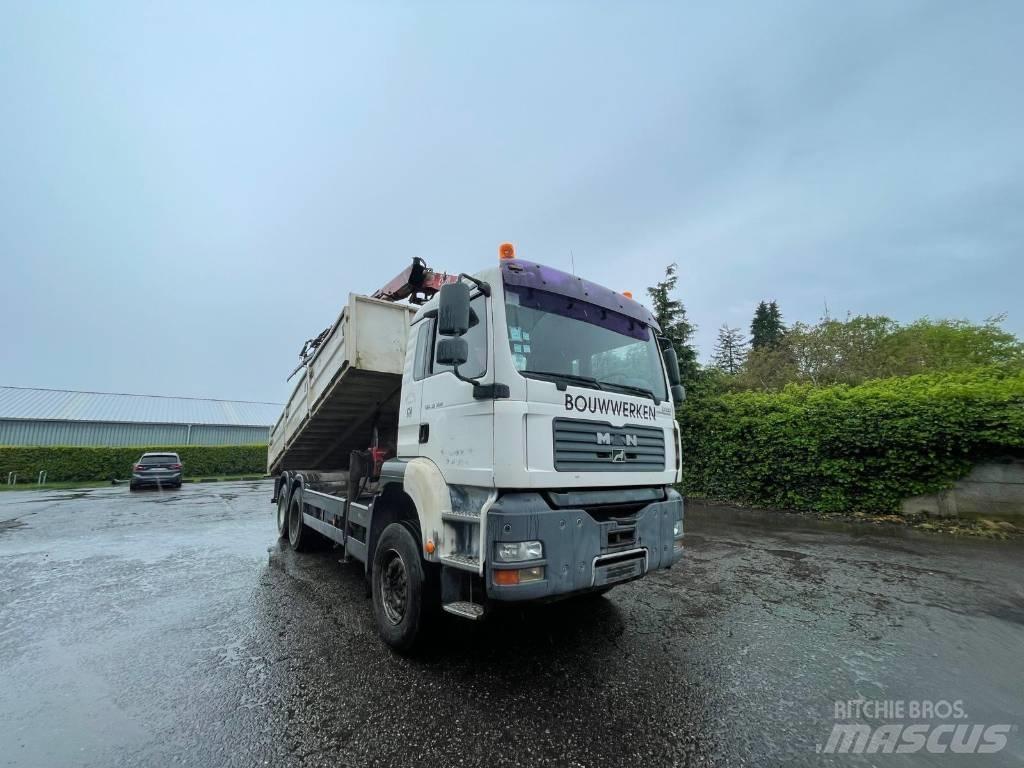 MAN TGA 33.390 شاحنات قلابة