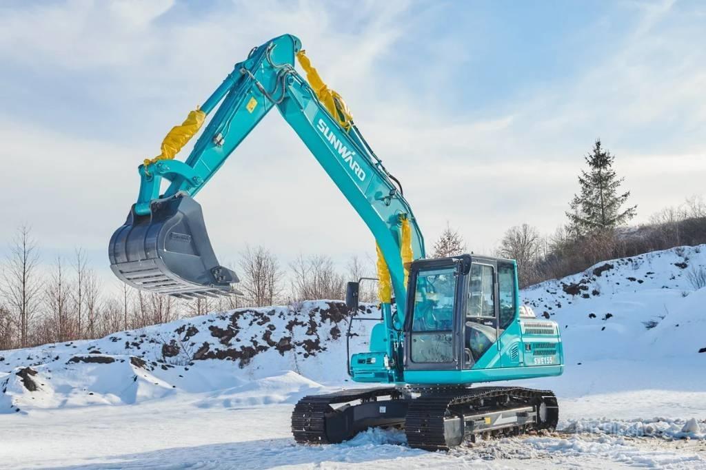 Sunward SWE 155 F حفارات زحافة