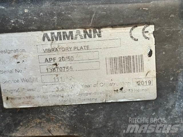 Ammann APF 20/50 دكاكات أفقية