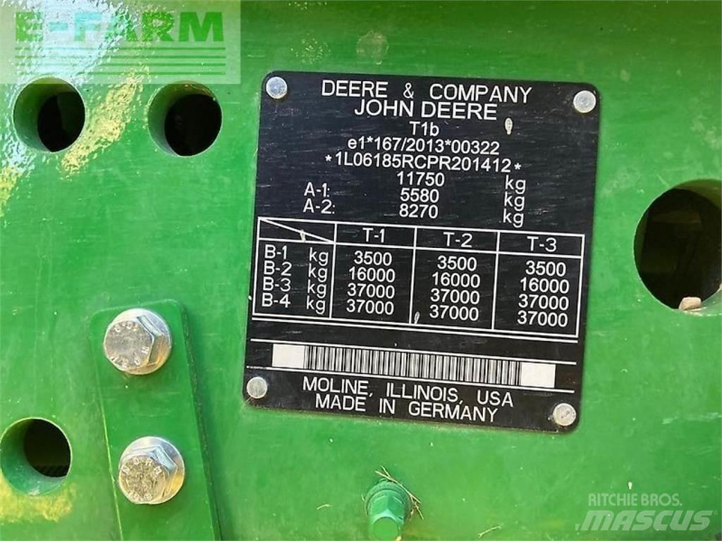 John Deere 6r185 الجرارات