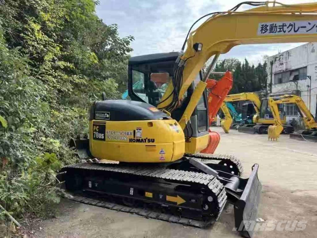 Komatsu PC 78 US حفارات وسط 7 طن - 12 طن