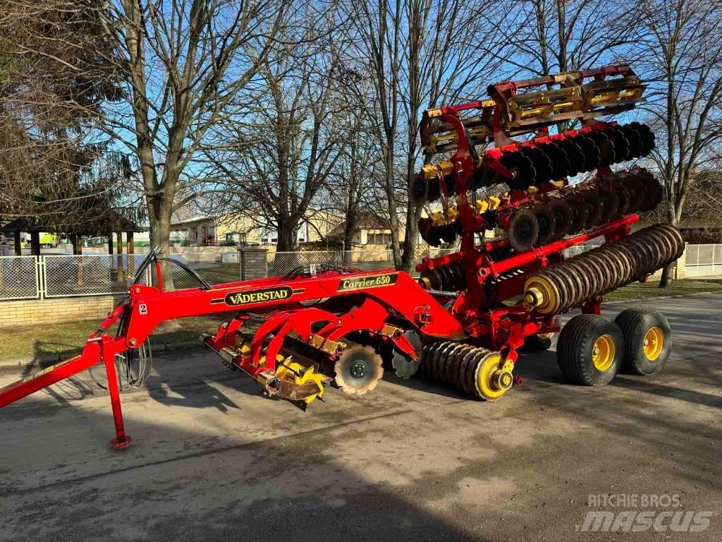 Väderstad Carrier650 زحافات ساحقة