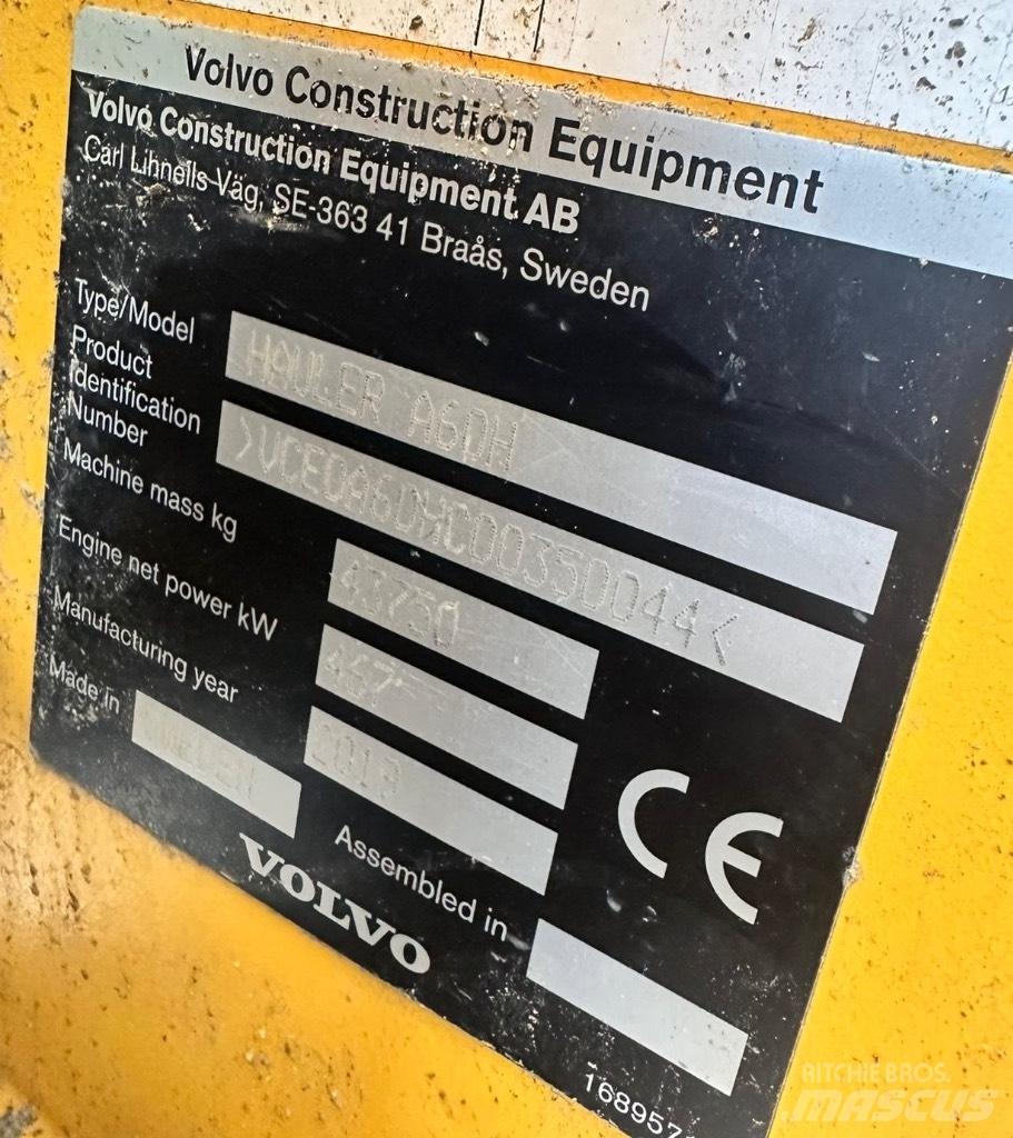 Volvo A 60 H ساحبات مفصلية