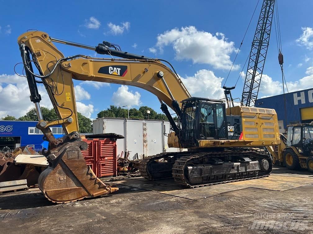 CAT 374 F L  ( 374FL ) حفارات زحافة