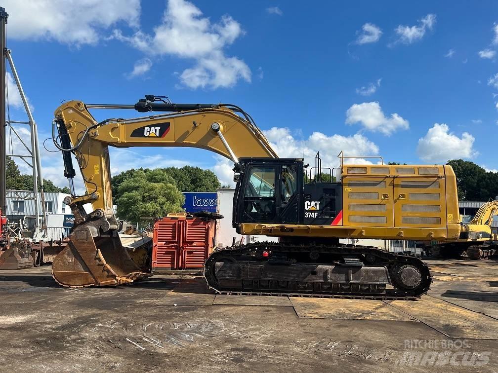 CAT 374 F L  ( 374FL ) حفارات زحافة