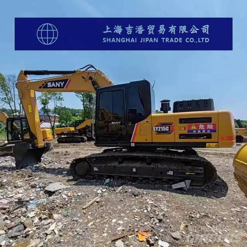 Sany SY 215 حفارات زحافة