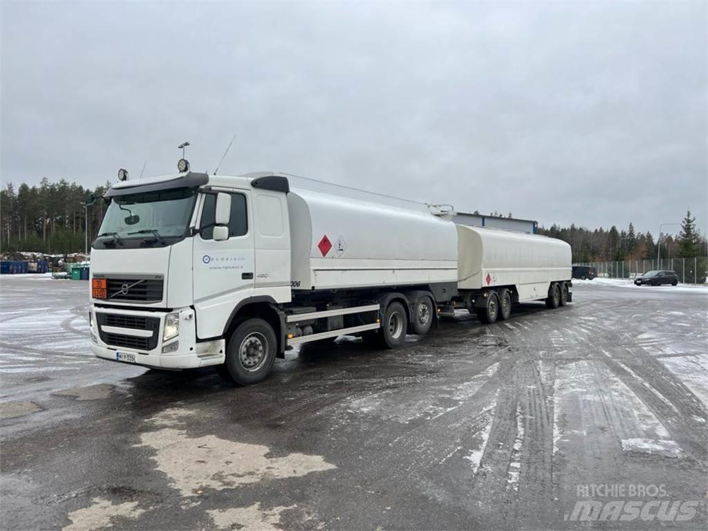 Volvo FH460 6X2 شاحنات ذات صهاريج