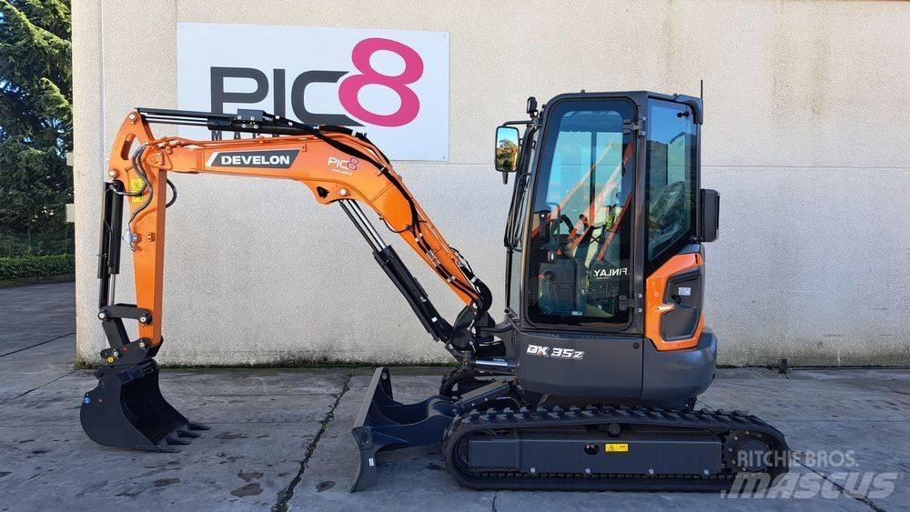 Develon DX 35 Z-7 حفارات صغيرة أقل من 7 طن (حفارات صغيرة)