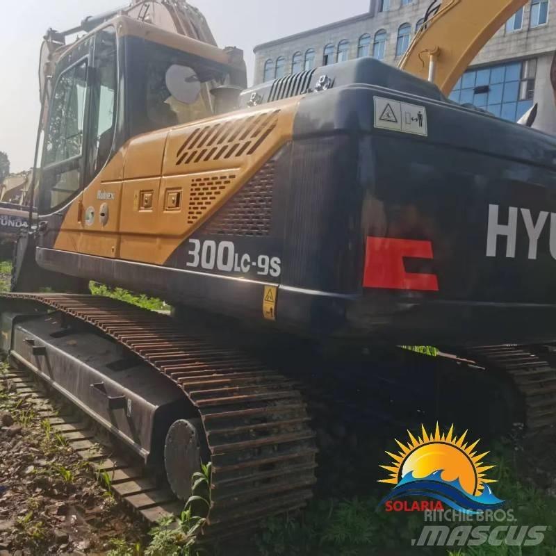 Hyundai 300lc-9s حفارات وسط 7 طن - 12 طن