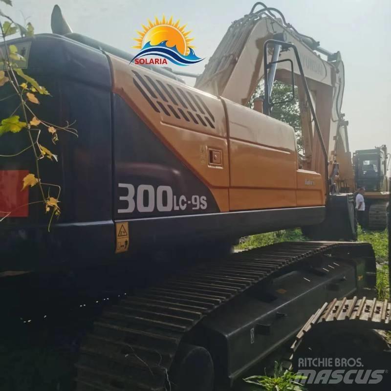 Hyundai 300lc-9s حفارات وسط 7 طن - 12 طن