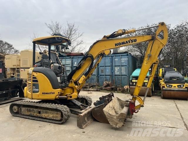Komatsu PC 35 MR 5 حفارات صغيرة أقل من 7 طن (حفارات صغيرة)
