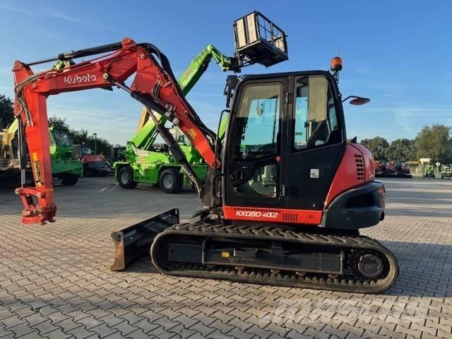 Kubota KX080-4a2 حفارات وسط 7 طن - 12 طن