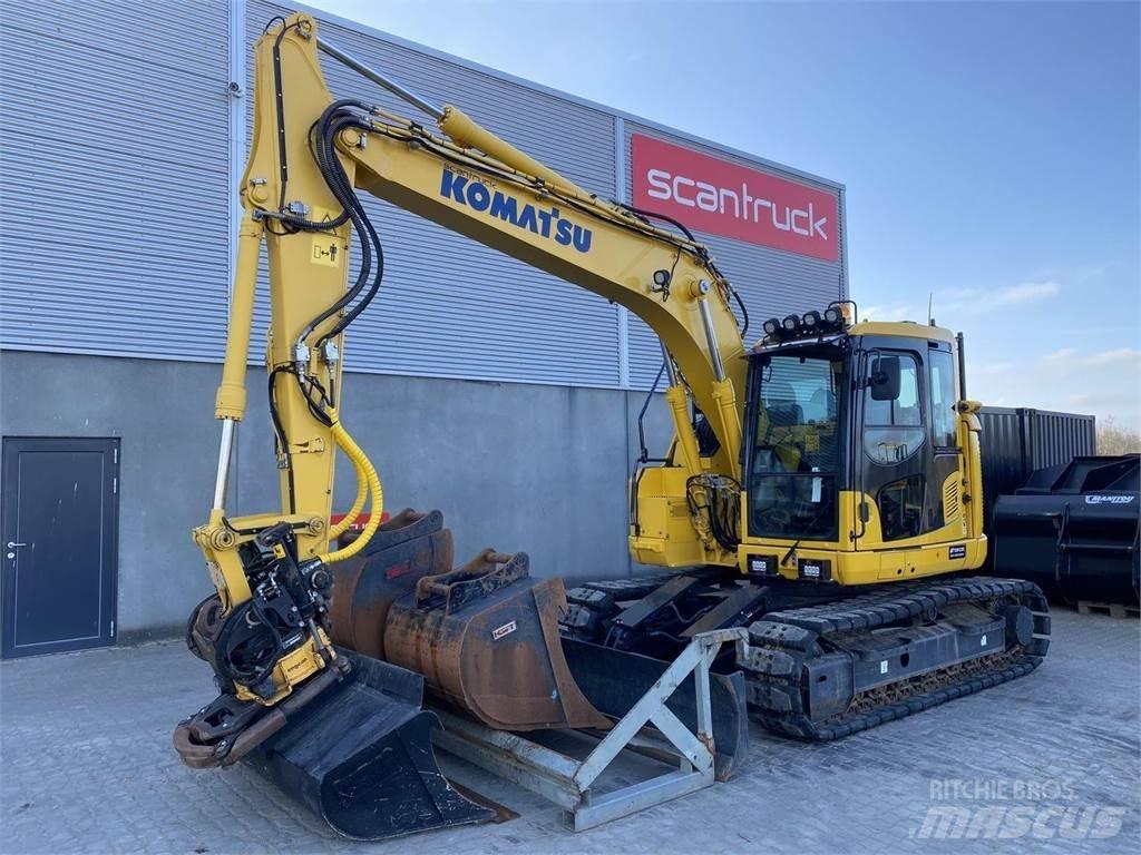 Komatsu PC138US-11 حفارات زحافة
