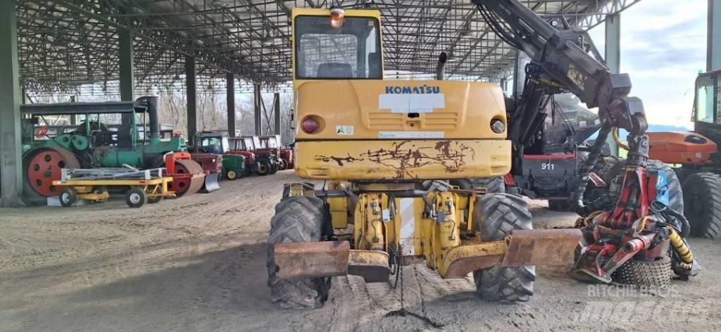 Komatsu PW 110 حفارات بعجل